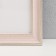 Photo frame plastic "Mira" 40x40 cm pink (plastic screen)