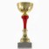 Cup 131C, award figure, gold, a stone stand, 21 × 7 × 6 cm.