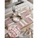 A set of napkins for setting the Ukrainian Ornament table, rectangular, rounded edges, size 30x46 cm, 4 pcs