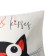 Pillowcase decorative Etheel "cat" 40x40 cm, polyester, velor