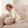 Bodi-waterolazka children's minku, ivory color, height 80-86 cm