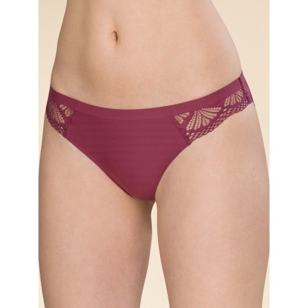 Female cowards, size 42, burgundy color