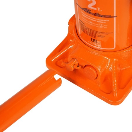Telescopic jack Airline, 2 tons, lifting height 161-387 mm, in bag-8
