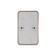 Double SE BLANCA, 16 A, 250 V, invoice, c/k, curtains, IP20, ash, Blnra011215