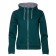 Female sweatshirt, size 52, emerald melange color