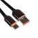 Type -C cable - USB, 6 A, PVC braid, 1 meter, black