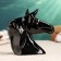 Kashpo - Vase "Unicorn" 13x5x13cm, black