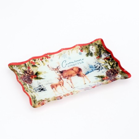 Family Happiness dish, 24.6x14.7 cm-1