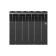 Bimetallic radiator Royal Thermo Biliner 350 /Noir Sable, 350x87 mm, 6 sections