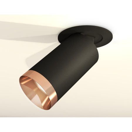 A set of built -in rotary lamp Ambrella Light, Techno, XM6323205, GU5.3, Black Sand Color-1