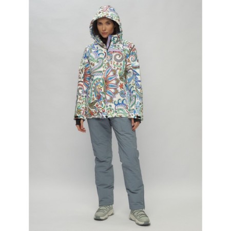 Ski suit, size 42, purple color-28