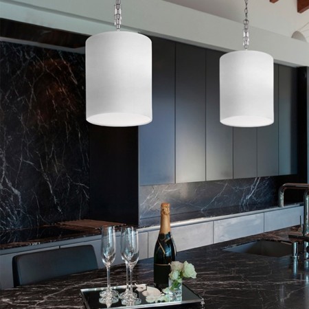 Suspension lamp Maytoni Mod066PL-01CH, E27, 1x60 W, 300x300x1120 mm, Chrome-2