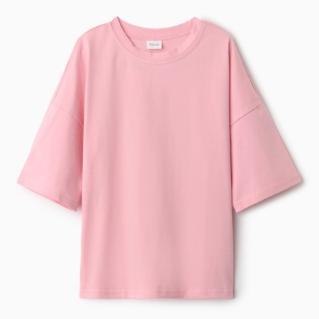 T -shirt Children's Minaku: Basic Line Kids color dusty rose, height 152-5