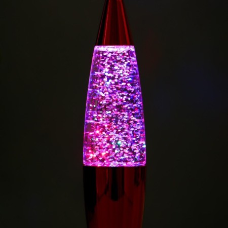 Light "Red Rocket" LED, LAVA, sparkles, from batteries 3HLR44 19 cm Risalux-5