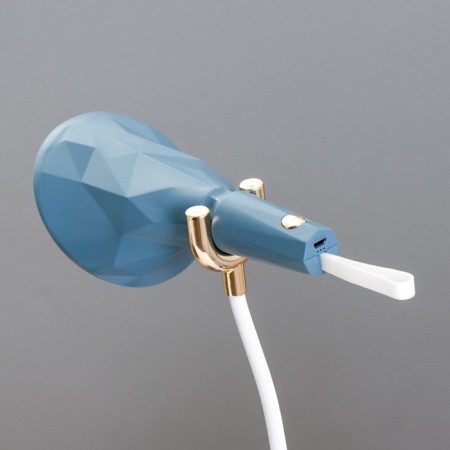Delser table lamp LED 3W USB AKB Blue 14x13x39 cm Risalux-8