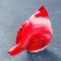 New Year's figure "Zimoprodok" red 6x9x9cm