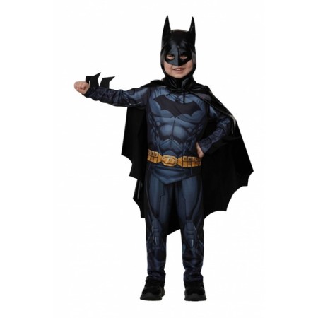 Batman carnival costume without muscles, shirt, trousers, mask, cloak, p. 28, height 110 cm-1