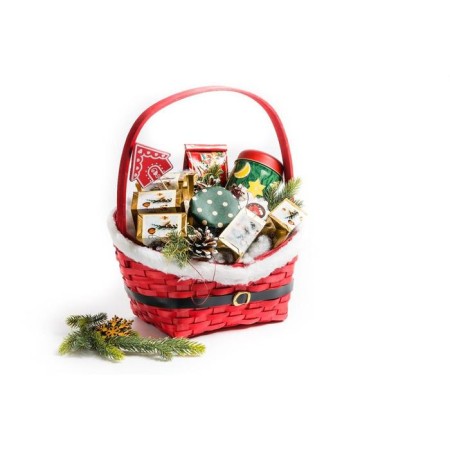 Set of baskets "Red fur coat", 2 pcs: 28 × 22 × 11/33.5 cm, 22 × 17 × 9/27 cm, veneer-5
