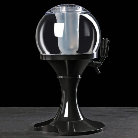 Beer Tower "Sphere", 3 l, black color-2