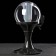 Beer Tower "Sphere", 3 l, black color