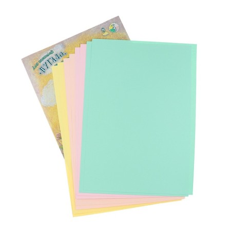 A3 pastel folder, 8 sheets, 4 colors "Country of Wonders. Scarecrow", block 160 g/m²-1