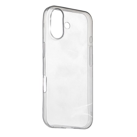 Luazon case for iPhone 16, silicone, transparent-1