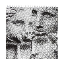 Sketchbook 190 x 190 mm, 60 sheets on the crest 