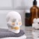 Bright for the bath "Skull" 76 grams "Dobroparov" aroma vanil, white