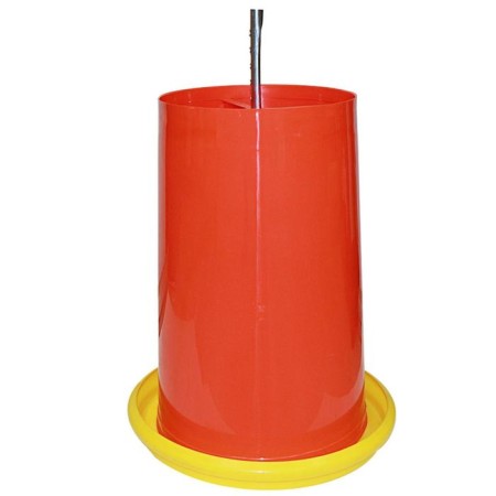Bunker feeder for poultry at 18 kg, plastic