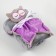Gift set: comfort+plaid "Owl"