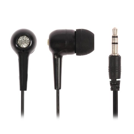 Luazon headphones "Brilliant" W-02, vacuum, black