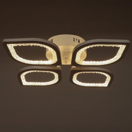 Chandelier gallop LED rhombus 70W LED 2700-4200k white 38x38x9.5cm-4