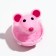 Nevali toy "Mouse" with a compartment for treats (up to 1 cm), 4.7 x 6.5 cm, pink