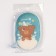 Baby Blue "Bear" washcloth