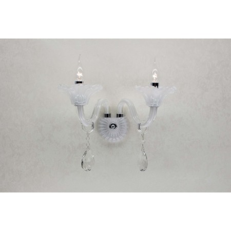 Bra “Irida”, 2x60W E14, white 19x29.5x35.5 cm