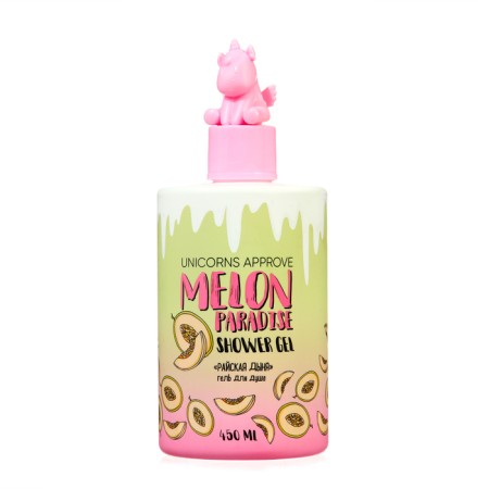 Shower gel Unicorns Approve Paradise melon, 450 ml