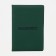 Cover for passport, green color