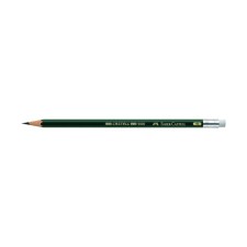 Pencil Art Black Baber-Castel Castell® 9000 Professional HB with Eraser Green