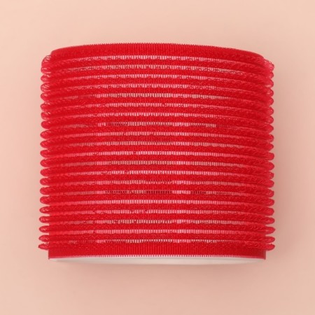 Velcro curlers, d = 6 cm, in a cosmetic bag, 6 pcs, color mix-6