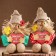 Timper-Domova "Timofei with the heart", large, 24x15x15 cm mix