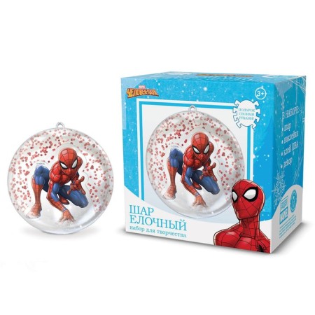 Set for creativity "Christmas ball", Spider-Man-6