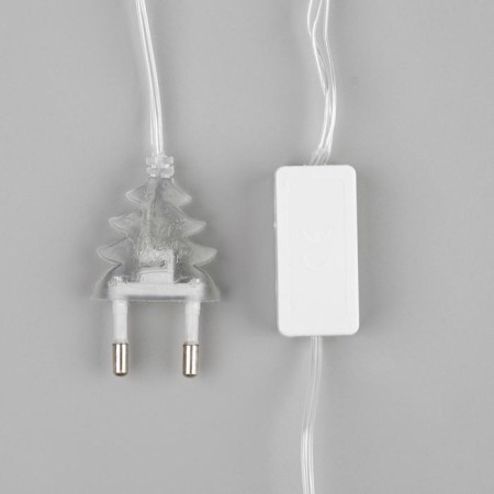 Garland “thread” 5 m with nozzles “Heavenly Bloods”, IP20, transparent thread, 20 LED, glow warm white, 220 V-4