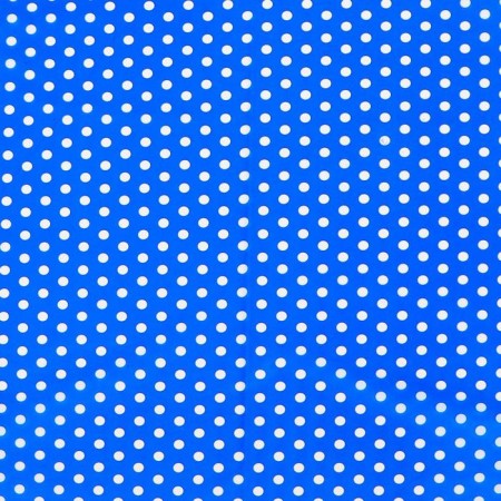 Matte film "Large peas" blue, 0.58 x 0.58 m-2