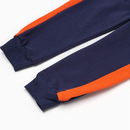 Children's costume (sweatshirt/pants), dark blue color, height 98-104 cm-9