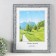 Photo frame plastic 30x40 cm "Weaving" dark gray with striped stroke 44.6x34.6x1 cm