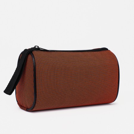 Lightning cosmetic bag, orange color
