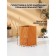 ADELICA tablet stand, 12 × 8 × 8 cm, oak