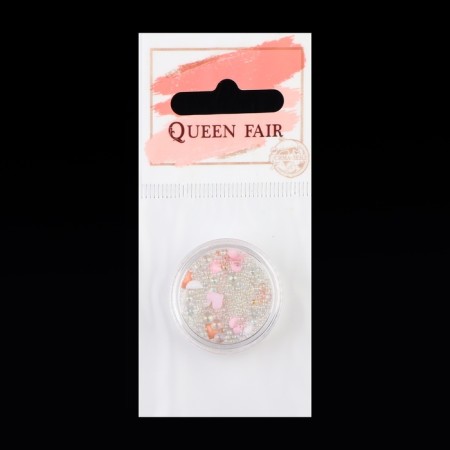 Assorted for decor "Tenderness", 3D effect, pink/transparent color-3