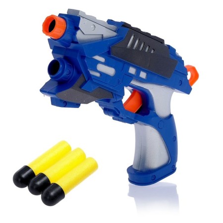 Pistol "Warrior", shoots with soft bullets, MIX color-2