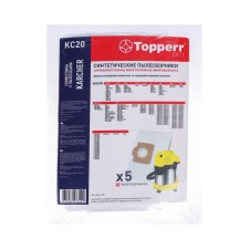 Topperr vacuumber synthetic for the Karcher KC20 vacuum cleaner (KFI357, 2.863-314.0), 5 pcs